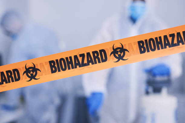 Professional Hoarding Cleanup technician working in Holton, MI